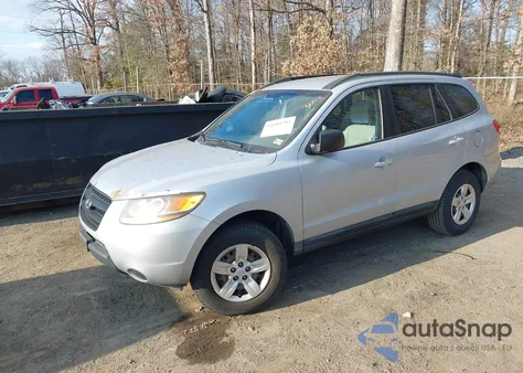 2009 Hyundai Santa Fe Gls z USA, uszkodzony, nr VIN 5NMSG13D99H307706